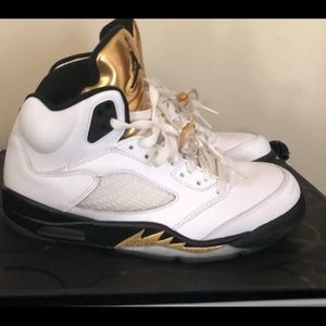 Jordan 5 Olympic gold